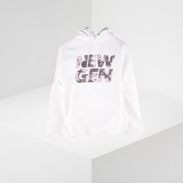 NEW GEN WHITE HOODIE S