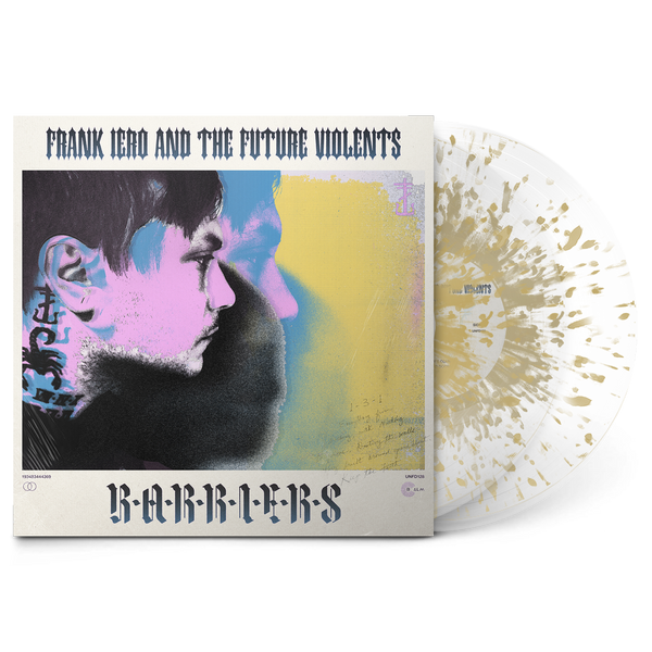 Frank Iero - Barriers 2LP (Ultra Clear w/ Gold Splatter)