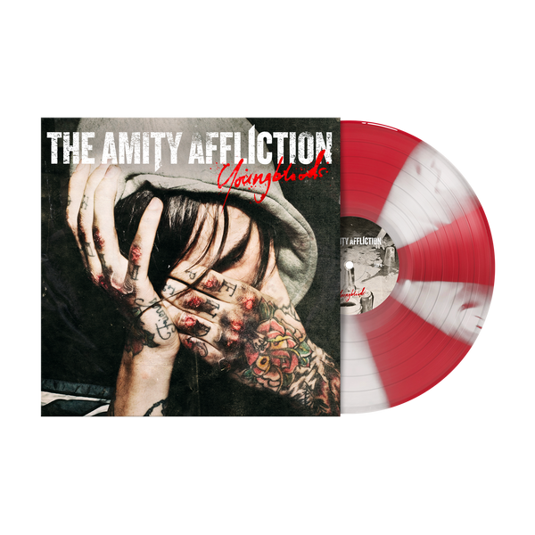 The Amity Affliction - Youngbloods LP (Red and White Cornetto)