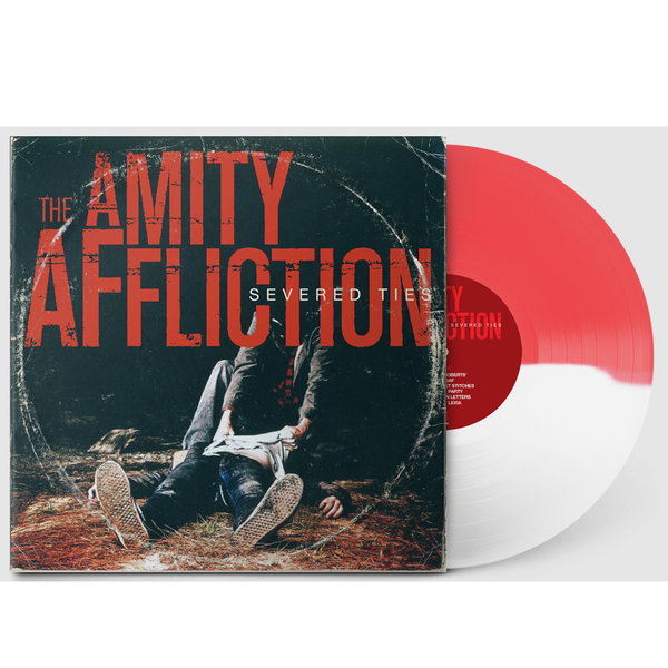 The Amity Affliction - Severed Ties  LP (Clear/Red Repress)