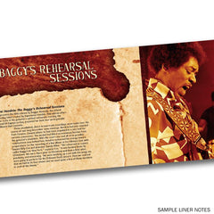 THE BAGGY'S REHEARSAL SESSIONS - CD