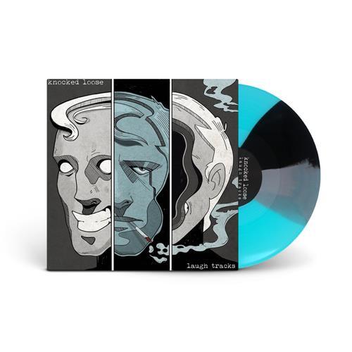 Knocked Loose 'Laugh Tracks' 6th pressing LP (Electric Blue w/ Black and Silver Twist /3000)