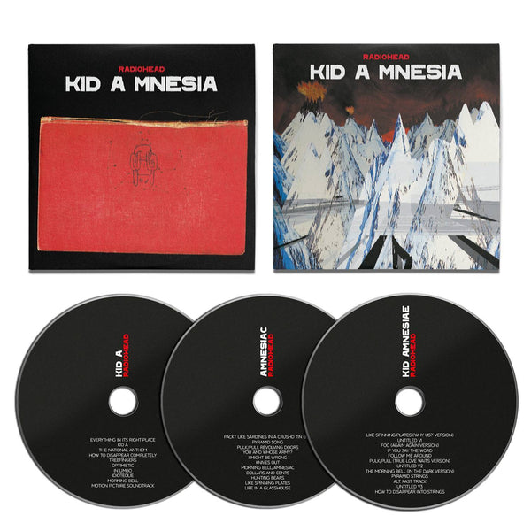 Radiohead KID A MNESIA Standard Triple CD