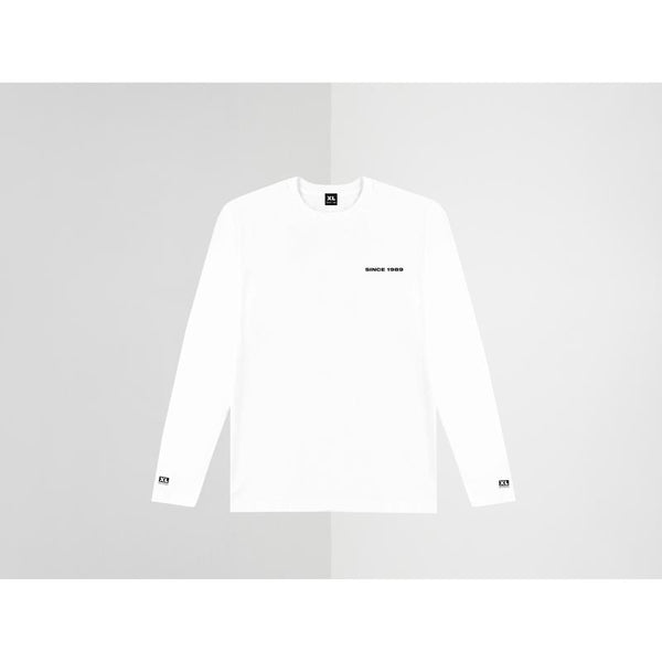 SINCE 1989 - VISION WHITE LONG SLEEVE TEE XL