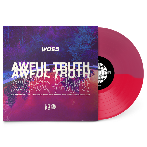 Woes - Awful Truth LP (Half Pink/Half Purple)