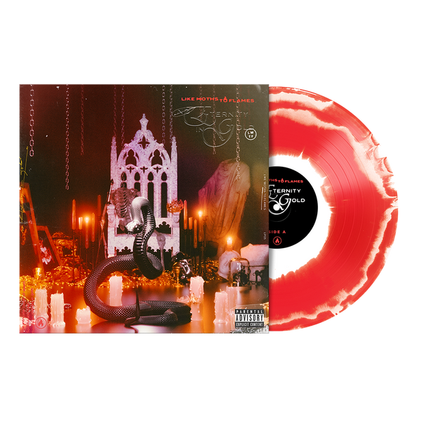 Like Moths To Flames - No Eternity In Gold (Red & White A Side/B Side LP) LP